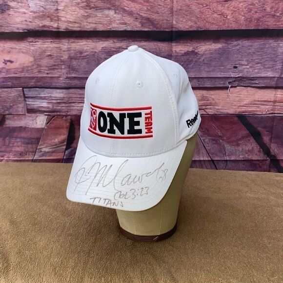 Signed cap by Kevin Mawae whil Tennessee Titan - Picture 7 of 14